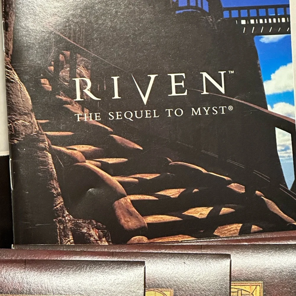 Riven The Sequel to Myst PC Game Box Set